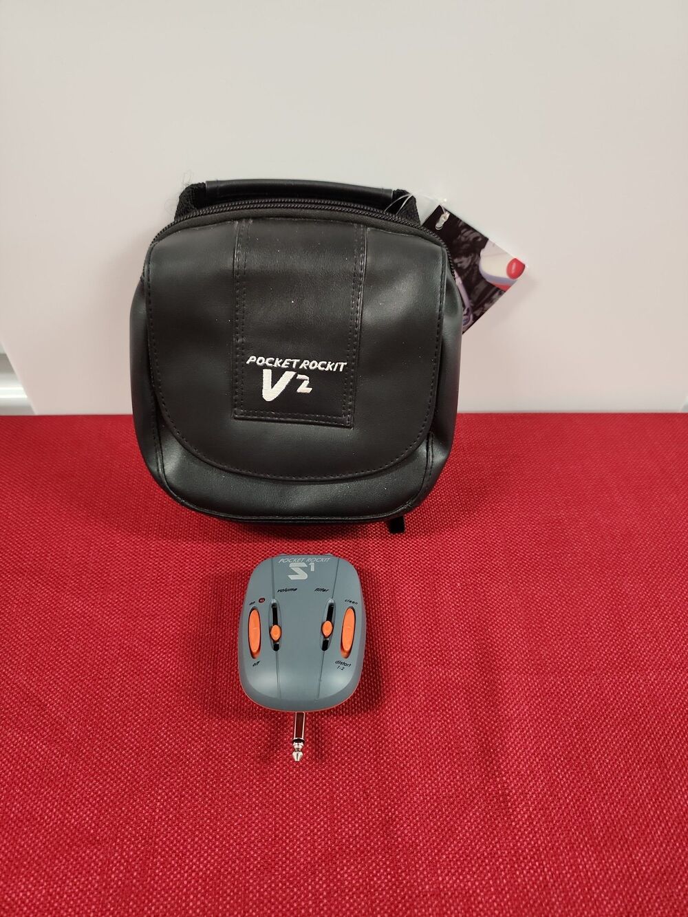 Pocket Rockit S1 Guitar Headphone Amp with Case Tested! - NO Headphones